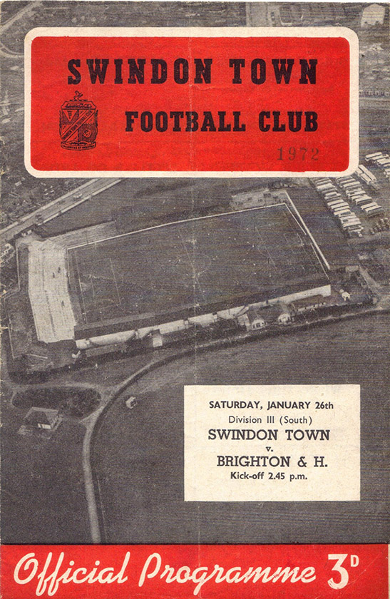 <b>Saturday, January 26, 1957</b><br />vs. Brighton and Hove Albion (Home)